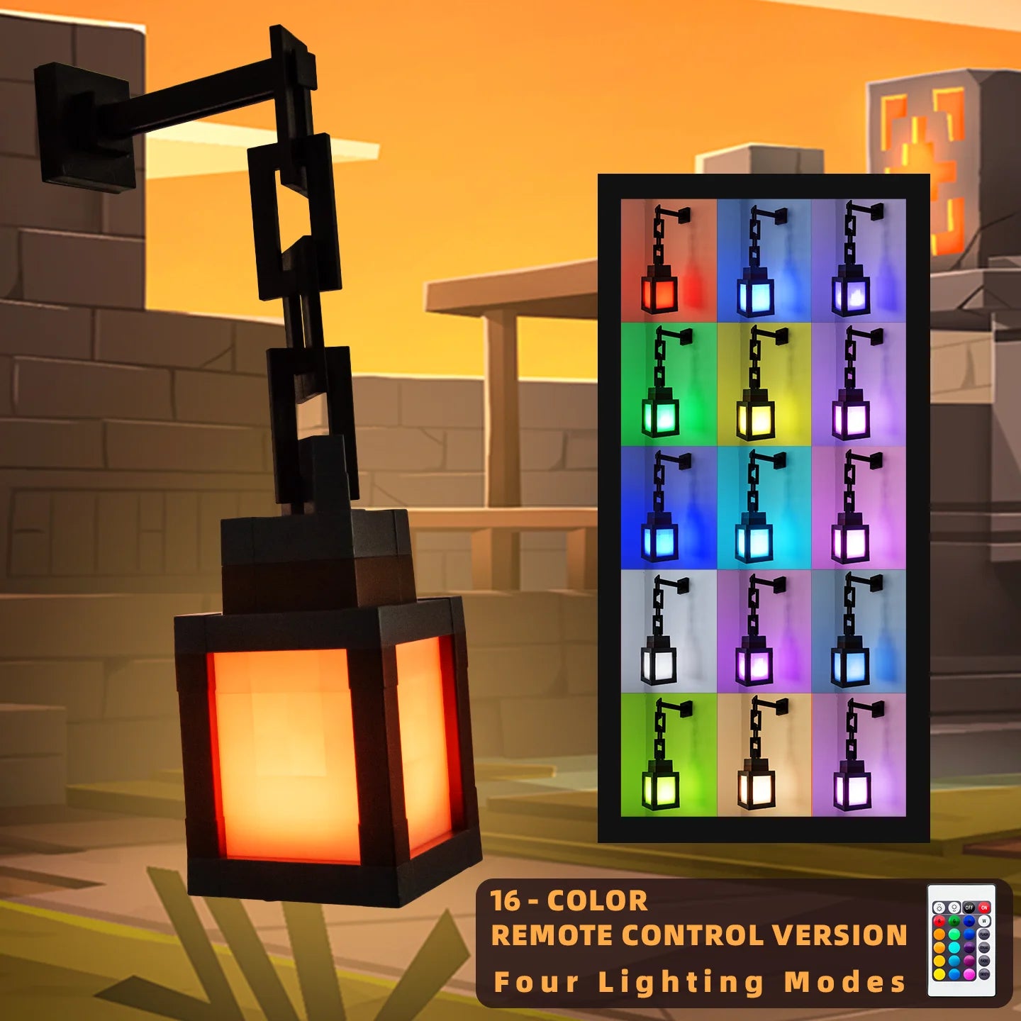 GlowyMine™ Radiant Pixel Lantern